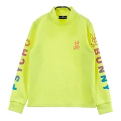 サイズ：2 PSYCHO BUNNY サイコバニー  ハイネック 長袖Tシャツ  イエロー系 [240101729075] ゴルフウェア レディース ストストのサムネイル