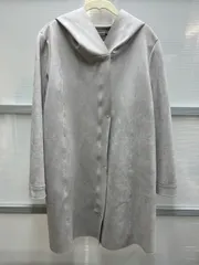 ★★送料無料！！ANNA LUNA　アンナルナ　レディースコート　フード付きスゥエードコート　グレー　size 13号　#80709MOUGのサムネイル