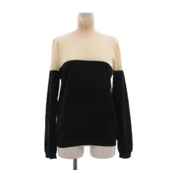 マルニ MARNI ニット セーター バイカラー ハイネック 長袖 ウール 38 アイボリー 紺 ネイビー /SX ■ECF006のサムネイル