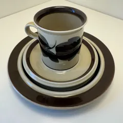 ARABIA＜アラビア＞Finland Cup&Saucer&Plate＜3点Set＞Ruija Ulla Procope Raija Uosikkinenのサムネイル
