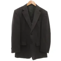 ドーメル DORMEUIL テーラードジャケット ウール ストライプ柄 2B 90-A4 グレー /ML ■ECF006のサムネイル
