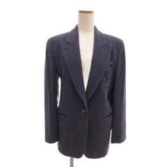 美品】INDIVIウール100％ベルト付コート38キャメル通勤きれいめ美品 
