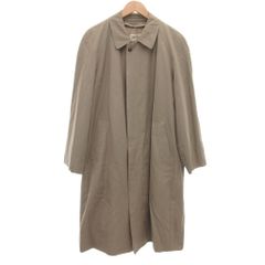 ピエールカルダン ステンカラーコート カシミヤ ウール 比翼ボタン