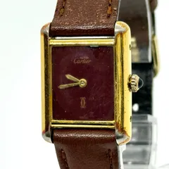 CARTIER カルティエ マストタンク レッド 手巻き レディース 腕時計 稼働品のサムネイル