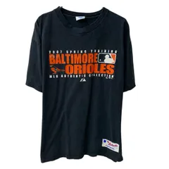～00s Majestic 半袖 プリントTシャツ XL ブラック マジェスティック プルオーバー ～00年代 コットン100 カットソー 夏物 a807-5516のサムネイル