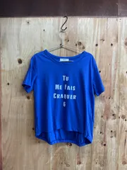 未使用展示品　NARU　ナル　半袖Ｔシャツ　ブルー　サイズ1　トップスのサムネイル
