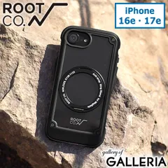 【6ヶ月保証】 ルートコー スマホケース iPhone16e iPhone17e ROOT CO. 耐衝撃 衝撃 iPhone ケース マグセーフ ワイヤレス充電 スマホ GSTP-440 ブラックのサムネイル