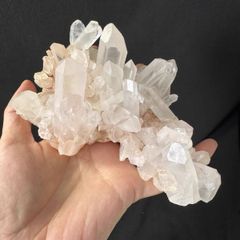 菊花水晶☆クラスター☆ヒマラヤ産☆強力浄化☆高品質☆台座付き
