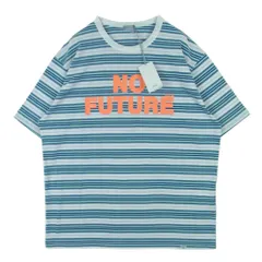 kolor カラー 25SS 25SBM-T04232 BEACON T-Shirt ボーダー プリント 半袖 Tシャツ ブルー系 ホワイト系 3【新古品】【未使用】【中古】のサムネイル