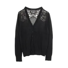 ドルチェアンドガッバーナ DOLCE & GABBANA カーディガン レース切替 ニット シルク レーヨン カーディガン レディース Used Aのサムネイル