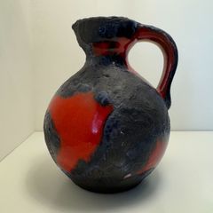 メルカリ送料セール！希少　ドイツ　 FAT LAVA ファットラヴァ 壺 花瓶 希少 ドイツ FAT LAVA ファットラヴァ 壺 花瓶 - メルカリ