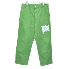 CARHARTT WIP×AWAKE　カーハートダブリューアイピー×アウェイク　Double Knee Pant　フラワー刺繍ダブルニーパンツ　I031716 1CF 02 03　8054000249428のサムネイル
