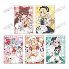 【予約】【新品】東方Project 描き下ろし イラストカードセット メイドver.【正規品】のサムネイル