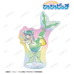 【予約】【新品】ぴちぴちピッチ 描き下ろし リナ カクテルグラスver. Ani-Art clear label オーロラダイカットステッカー【正規品】のサムネイル