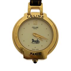 稼働品】CELINE セリーヌ 時計 アンティーク 馬車 ヴィンテージ - メルカリ
