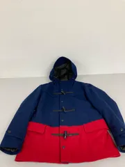 ★★送料無料★FREAK'S STORE フリークスストア★コート　ジップアップコート　アウター　ウールコート★メンズ　Mサイズ★ネイビー×レッド　#80709sjm13のサムネイル