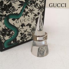 新品・未使用 グッチ リブデザイン リング 925 21号 - メルカリ