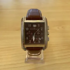 美品 1964 THE CLOCK HOUSE レザーベルト デイト スクエア 不動品のサムネイル