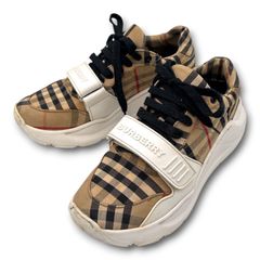 BURBERRY チェック スニーカー 37.5 - メルカリ
