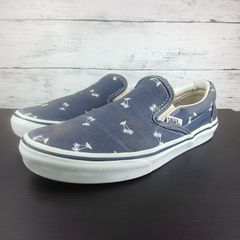 VANS SLIP ON バンズ スリッポン ネイビー 25cm メンズ スリッポン V98CL PALM L12687