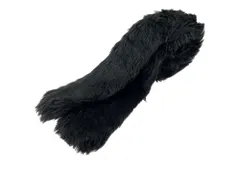 コムデギャルソン COMME des GARCONS tricot 90s Fake Fur Tippet フェイク ファー ティペット アーカイブ マフラー ストール 黒 マフラー・ストール 無地 ブラック 104Z-42のサムネイル