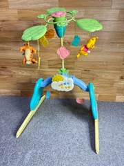 美品 各動作OK! タカラトミー ディズニー えらべる回転6WAYジムにへんしんメリー プーさんのサムネイル