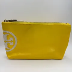TORY BURCH トリーバーチ ロゴ ポーチ 小物入れ 黄色 イエローのサムネイル