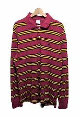 Brooks Brothers ブルックスブラザーズ ボーダー 長袖ポロシャツ XL スリムフィットのサムネイル