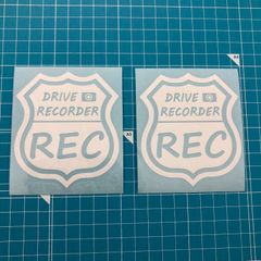 送料込み ドライブレコーダー カッティングステッカー ドラレコ 世田谷ベース usdmjdm