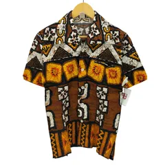 ハンテン HANG TEN 70s 総柄 フロントポケット アロハシャツ メンズ import：M のサムネイル