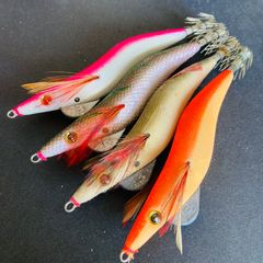 イカメタル オモリグ エギ 4本セット - メルカリ