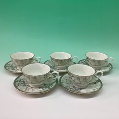 Minton ミントン ティーカップ ソーサー 5客セット 花柄 - メルカリ