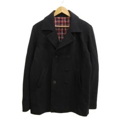 アニエスベーオム ピーコート ウール 2 ネイビー 紺 ダブルブレスト アニエスベーオム Agnes b. homme ピーコート ウール 2 ネイビー 紺