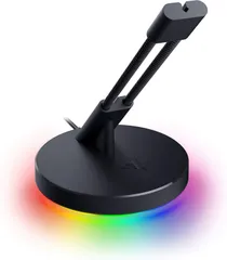 Razer Mouse Bungee V3 Chroma ゲーミングマウスコード ホルダー マウスバンジー クリップオン ケーブルキャッチ付きのスプリング式アーム Chroma RGB対応 錘入りの滑り止めベース 【日本正規代理店保証品】のサムネイル