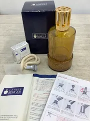 P15 ランプ ベルジェ LAMPE BERGER TUBEランプ 未使用保管品 イエロー アロマランプ ３Cセラミック芯 現状品のサムネイル