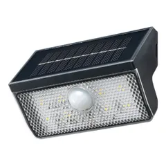 ソーラーウォールライト(ソーラー発電/人感センサー/100 lm/3段階調光/保護等級IP65) (LT-SO10DW)のサムネイル