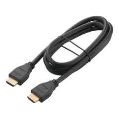 プレミアムHDMIケーブル(1m/4K・3D対応/高速伝送18Gbps/黒) (VIS-C10KP-K)のサムネイル