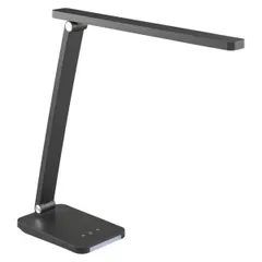 LEDデスクライト(タッチ式4段階調光・3段階調色/フレキシブルアーム/Ra95/520 lm/8W/ブラック) (ODS-LDR618K-K)のサムネイル