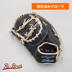 【クリーニング済み 】 ミズノ 軟式用 ファーストミット 型付け済み (mizuno グラブ)[KA574]のサムネイル