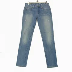 廃盤モデル◇POLO RALPH LAUREN TOMPKINS SKINNY ヴィンテージ  ジーンズ ライトブルー  ラルフローレン レディース W28 メキシコ製
