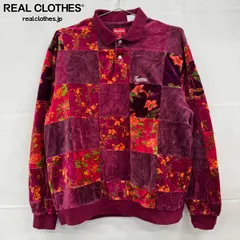 2026年最新】supreme floral patchwork velour l/s poloの人気アイテム