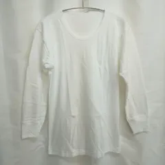 M1-03907 【Kids】GUNZE (グンゼ) 長袖 Tシャツ (160) / 白 88-春秋のサムネイル
