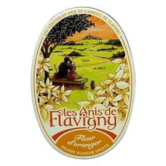 Anis de Flavigny(애니스 드 플라비니) 캔디 오렌지 블러섬 50g×12개