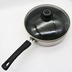 タッパーウェア 28cmステンレスフライパン フタ付 - メルカリ