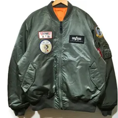 ALPHA アルファインダストリーズ PEANUTS ピーナッツ コラボ MA-1 フライトジャケット 4L TA0537-8059 ※中古 【津山店】のサムネイル