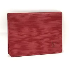 LOUIS VUITTON ポルト2カルト ヴェルティカル パスケース エピ カスティリアンレッド M63207のサムネイル