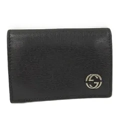 GUCCI カードケース レザー ブラック 310598のサムネイル