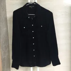 maje マージュ ツアーベルベット シャツ ブラウス 1のサムネイル