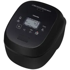 【新品未使用】【未開梱】東芝　TOSHIBA 炊飯器 5.5合 炎匠炊き 真空IH グランブラック RC-10RXA-Kのサムネイル