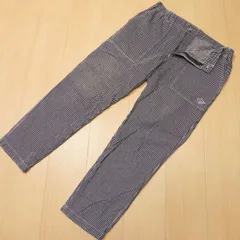 ^903★【LOGOS ロゴス】ヒッコリー テーパード パンツ LL サイズ ベイカーパンツ 古着のサムネイル
